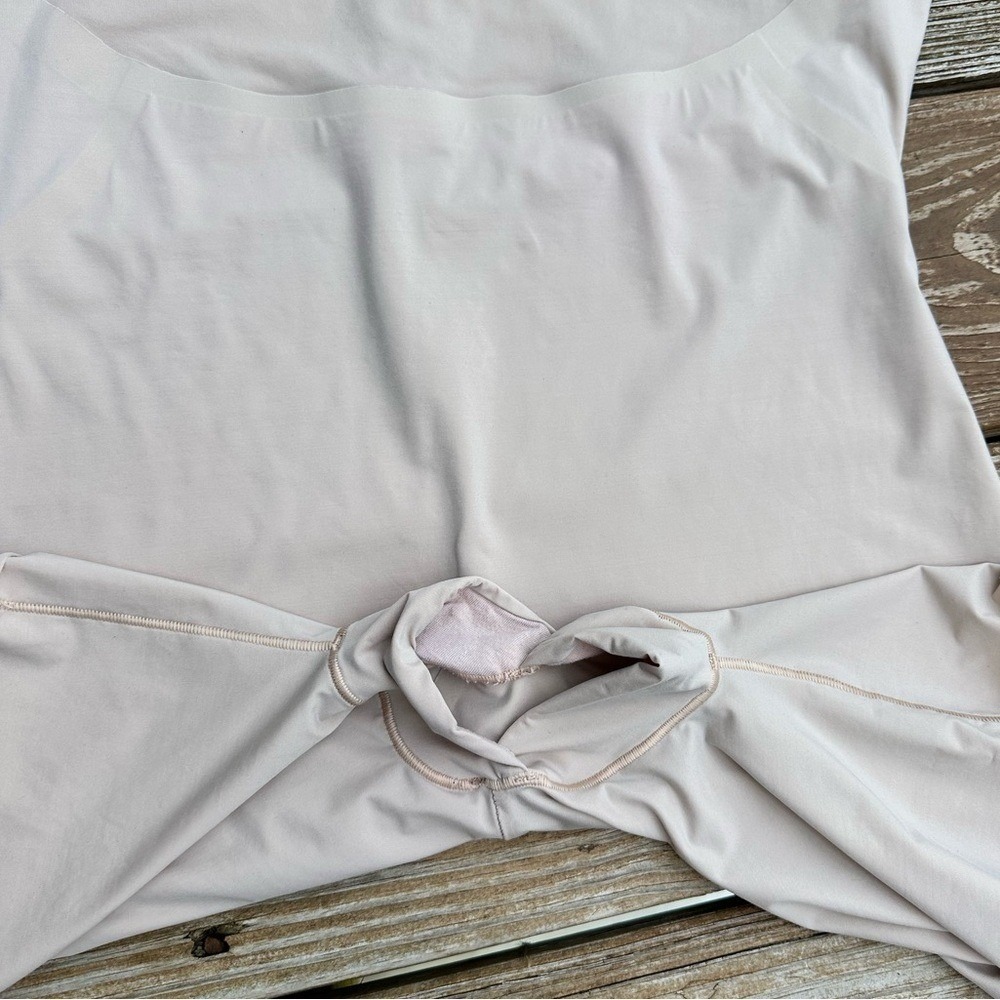 SPANX Shaping Bodysuit Full Body Slip Tank Top Beige XL - Picture 2 of 6